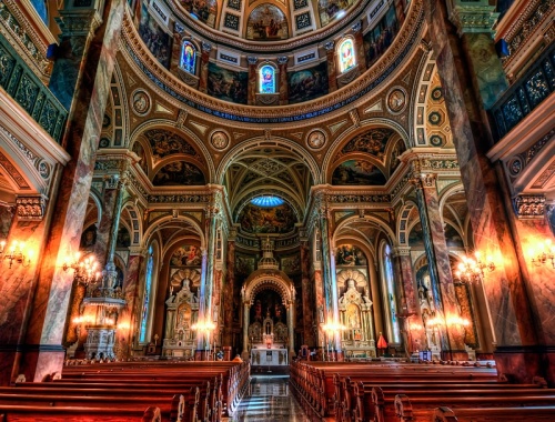 If God didn't want us to enjoy beauty, churches would be sinful.